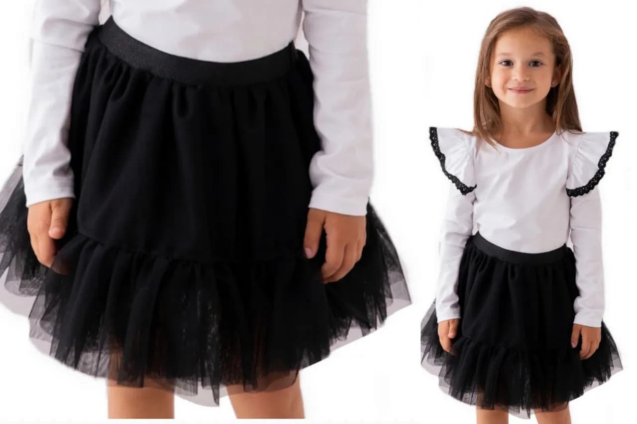 Długa spódnica tiulowa dla dziewczynki – elegancja na każdą okazję